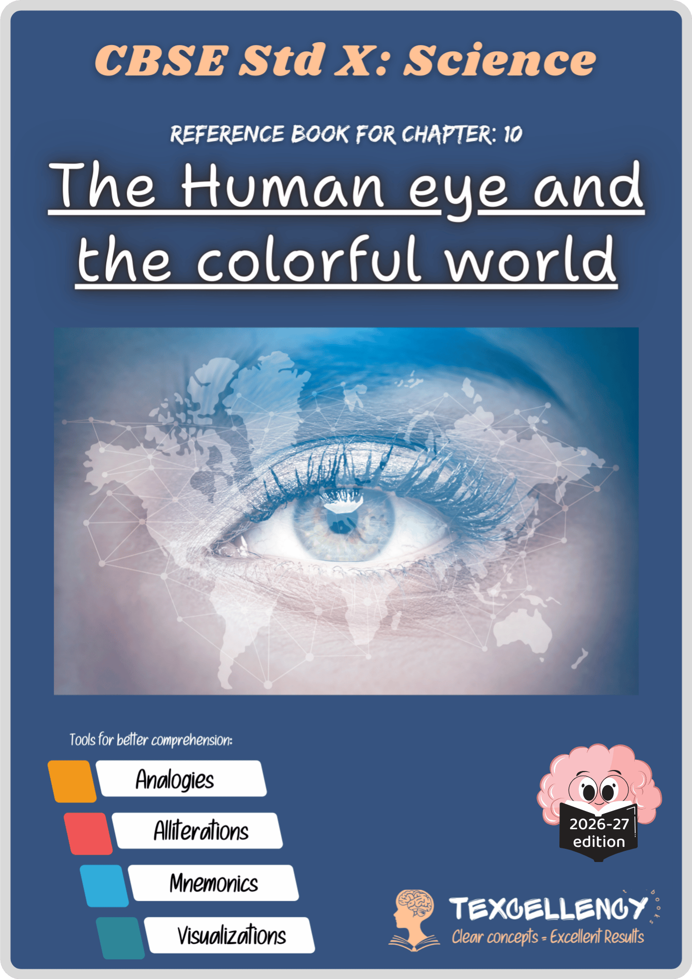Human Eye and Colourful World — Easy CBSE Class 10 Science Book CBSE Class 10 Science Book Texcellency Human Eye and Colourful World Class 10 easy book