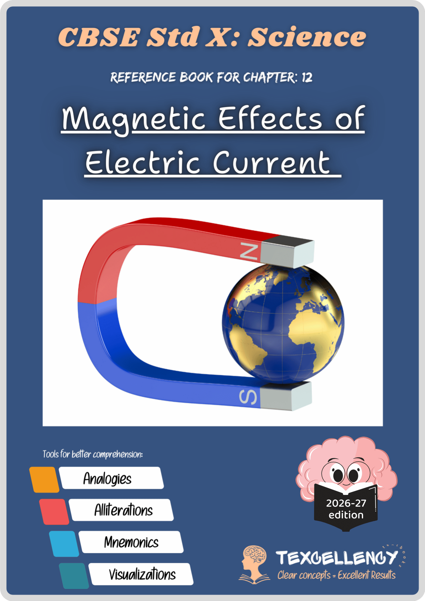 Magnetic Effects of Electric Current — Easy CBSE Class 10 Science Book CBSE Class 10 Science Book Texcellency Magnetic Effects of Electric Current Class 10 easy book