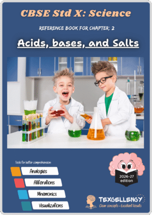 Acids Bases and Salts Class 10 easy book