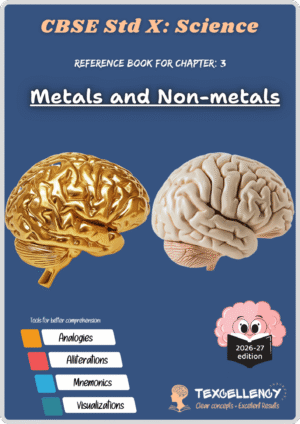 Metals and Non Metals Class 10 easy book