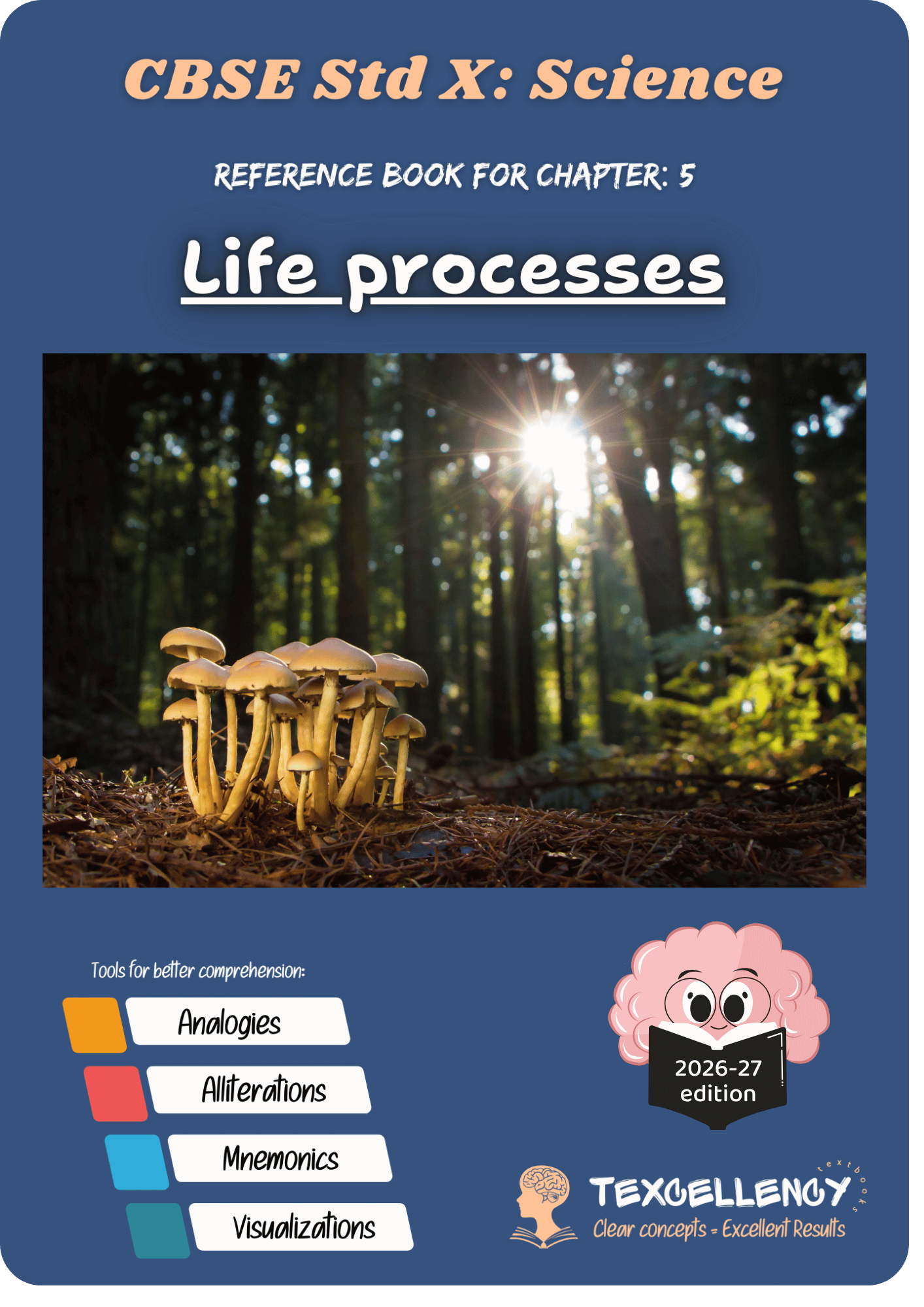 Life Processes — Easy CBSE Class 10 Science Book CBSE Class 10 Science Book Texcellency Life Processes Class 10 easy book CBSE