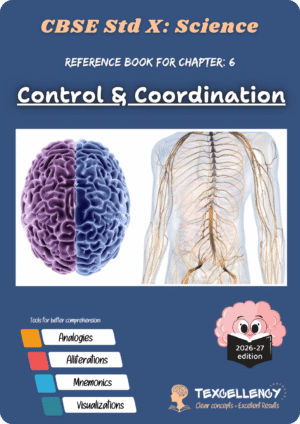Control and Coordination Class 10 easy book CBSE