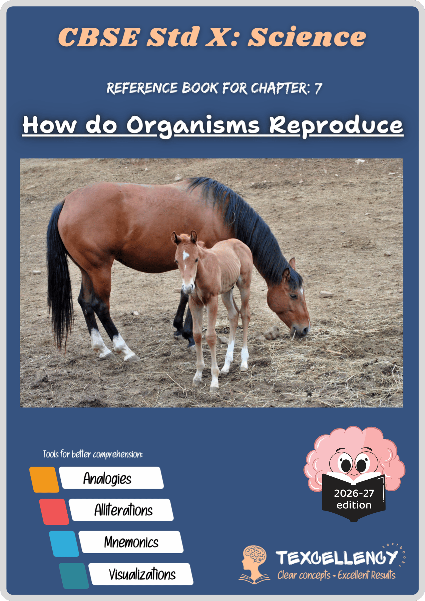 How do Organisms Reproduce — Easy CBSE Class 10 Science Book CBSE Class 10 Science Book Texcellency How do Organisms Reproduce Class 10 easy book
