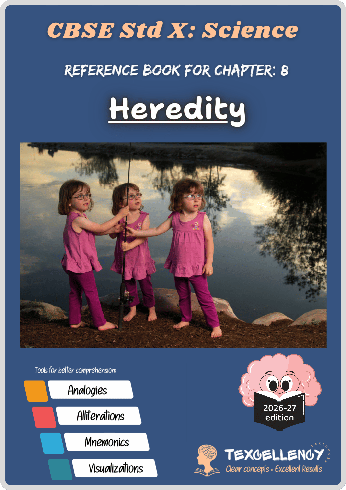 Heredity — Easy CBSE Class 10 Science Book CBSE Class 10 Science Book Texcellency Heredity Class 10 easy book CBSE