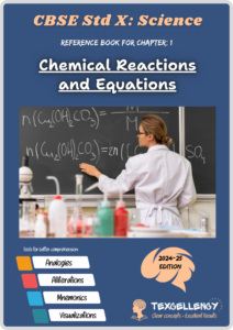 NCERT Book: Chemical Reactions and Equations Book Cover