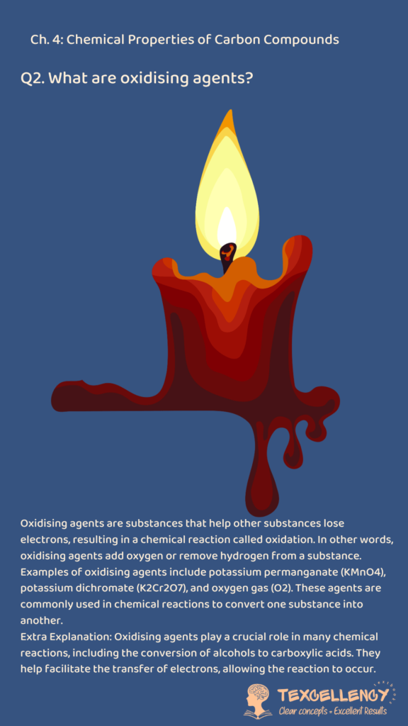 What are oxidising agents